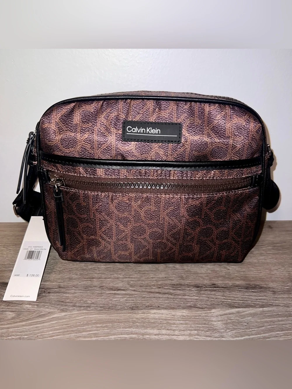 Calvin Klein Nylon Crossbody Purse New With Tags